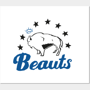 Buffalo Beauuuuts Posters and Art